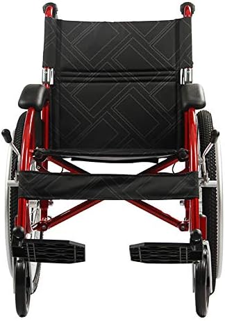 YZJJ Spor ve Eğlence Tekerlekli Sandalye, Katlanır Hafif Taşınabilir, Alüminyum Alaşım, Tekerlek Şok, Engelli, yaşlı Sürüş Tıbbi,