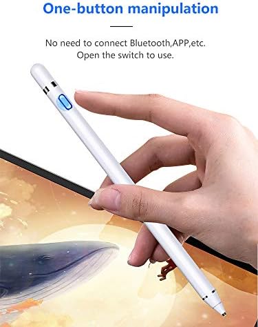 Dokunmatik Ekranlar için Stylus Kalem, Dijital Kalem Aktif Kalemler İnce Nokta Stilisti iPhone iPad Pro ve Diğer Tabletlerle