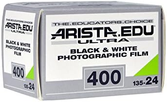 Arista EDU Ultra 400 ISO Siyah Beyaz Fotoğraf Filmi, 35mm, 24 pozlama