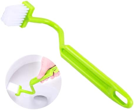 LKTıngBax Klozet Temizleme Fırçası / Pencere Parça Temizleme Fırçaları / Taşınabilir Tuvalet Fırçası Scrubber V-tipi Temizleyici