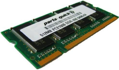 parçaları-hızlı 512 MB Bellek için Dell SmartStep 200N / 250N PC2100 DDR 200 pin SODIMM Dizüstü RAM
