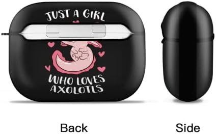 Axolotls Aşk Airpods Kılıf Kapak için Apple AirPods Pro Sevimli Kılıf için Erkek Kız Yumuşak TPU Darbeye Koruyucu Cilt Aksesuarları