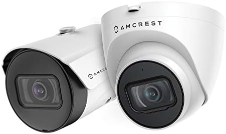 Amcrest UltraHD 5MP Dış Mekan POE Kamera 2592 x 1944 p Bullet IP Güvenlik Kamerası, Dış Mekan IP67 Su geçirmez, 103° Görüş Açısı,