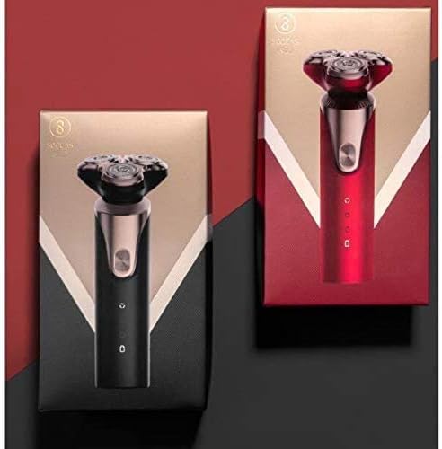 Qin tıraş makinesi erkekler için, Tıraş için ıslak kuru su geçirmez düzeltici ile USB şarj edilebilir, elektrikli traş makineleri