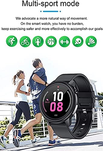 Akıllı saat Tam Dokunmatik Ekran Adımları Kalori Kalp Hızı Uyku Modu Alarm Mesajı Çağrı Hatırlatma Geri Sayım Bluetooth Erkek