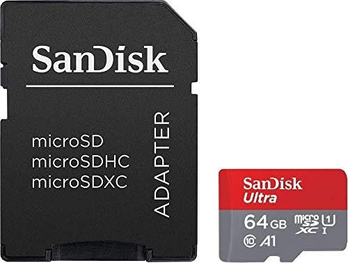 Alcatel 4030D için Ultra 64 GB microSDXC Çalışır Artı SanFlash ve SanDisk tarafından Doğrulanmış (A1/C10/U1/8 k/120MBs)