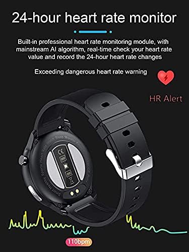 Akıllı saat Tam Dokunmatik Ekran Adımları Kalori Kalp Hızı Uyku Modu Alarm Mesajı Çağrı Hatırlatma Geri Sayım Bluetooth Erkek