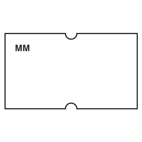 DayMark IT110434 MoveMark Tarih Kodlayıcı Boş Çıkarılabilir Etiket, DM3 SpeedyMark 10 1-Line İşaretleme Tabancası için, Sarı