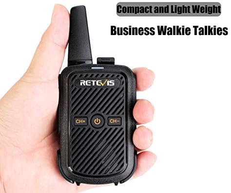 Retevis RT15 Radyolar Walkie Talkie 20 Paket, iş 2 Yönlü Radyolar Şarj Edilebilir, Taşınabilir, USB Hızlı Charing, eller Serbest,