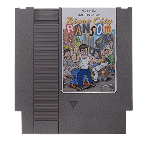 Nehir Şehir Fidye 72 Pin 8 Bit oyun Kartı Kartuşu için NES Nintendo