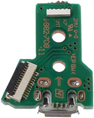 Reinly Devre Ince USB Şarj Plakası Denetleyici Soket Bağlantı Noktası JDS-055 12 Pin Esnek Güç Kablosu Yedek Parçaları Sony Playstation