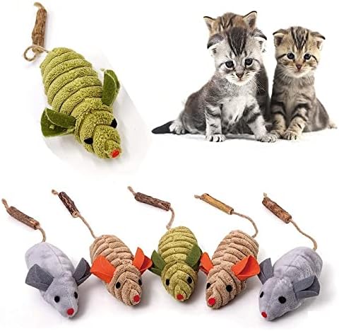 TIANC Catnip Oyuncak Peluş Kedi Çiğnemek Interaktif Oyuncaklar Kedi Fareler ve Hayvanlar Oyuncaklar Kapalı Kediler ve Yavru ıçin