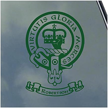 Robertson Donnachaidh İskoç Klan Vinil Sticker Çıkartma Tartan Afiş Seçeneği ile Aile