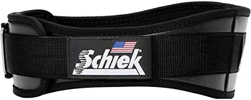 Schiek Sports Model 3004 Güç Kaldırma Kemeri-Büyük-Siyah
