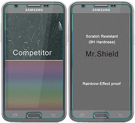 [3 - PACK] - Mr. Shield İçin Tasarlanmış SamsungGalaxy Sol 2 4G LTE [Temperli Cam] Ekran Koruyucu [Japonya Cam İle 9 H Sertlik]