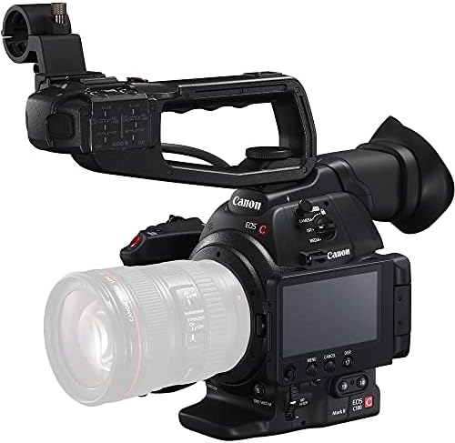 Canon EOS C100 Mark II Sinema Çift Piksel CMOS af'li EOS Kamera (Yalnızca Gövde) Uluslararası-64GB Hafıza Kartı - Kart Cüzdanı