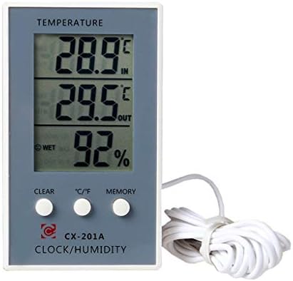 UXZDX CUJUX LCD Dijital Termometre Higrometre Sıcaklık Nem Ölçümleri