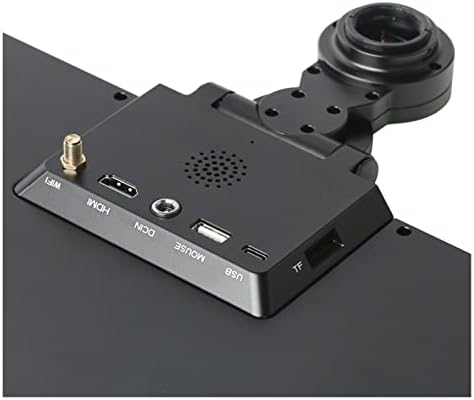 L-SHISM 11.6 İnç LCD Entegrasyon Sistemi Monitör Endüstriyel Ölçüm Video Mikroskop C Dağı HDMI USB WıFı Kamera FHD CCD CMOS (Renk: