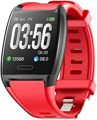 XYJ akıllı saat 1 3 inç Renkli Ekran IP67 Su Geçirmez Spor Uyku Izleme Spor Izci (Renk: Kırmızı)