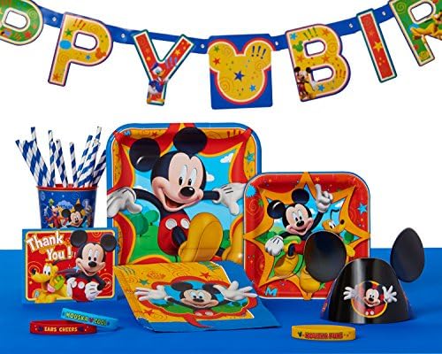 Amerikan Selamlar Mickey Mouse Clubhouse Parti Şapka, Mickey Kulaklar, 8-Sayısı