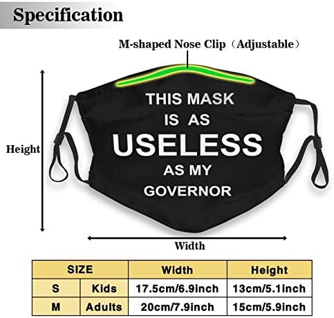 Komik Maske Yıkanabilir Kullanımlık Yüz Bez Ile 2 Filtre Cepler Bandana yüz Kapatma Erkekler Kadınlar Için Yetişkin Ayarlanabilir