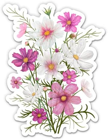 Çiğdem çiçekler yaz çiçek güzel Bahçe-12 vinil Sticker su geçirmez çıkartma