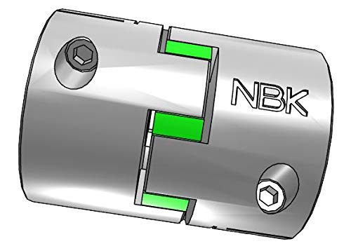 NBK MJC-95CS-GR-1 5/8-45 Çene Esnek Kaplin, Sıkma Tipi, Delik Çapları 1-5 / 8 ve 45 mm