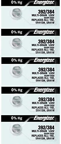 10 Energizer 392/384 Çok Drenajlı Piller (Lr41'in Yerini Alır)