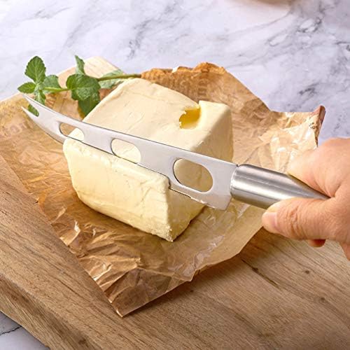 YARNOW 2 pcs Peynir Dilimleme Tel Kesici ve Bıçak Seti Paslanmaz Çelik El Tereyağı kesici aletler Mutfak Aracı için Hızlı Kesme
