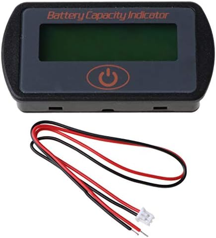 HERORANGE Voltmetre 12 V 24 V LCD Pil Kapasitesi Voltmetre Test Göstergesi Araba Kurşun-Asit Lityum
