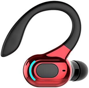 KeyıwaA Bluetooth Kulaklık, ultra Uzun Ömürlü HD Çağrı Gerçek kablosuz Bluetooth Kulaklık Asılı Kulak Koşu Spor Kulaklıklar Kulak