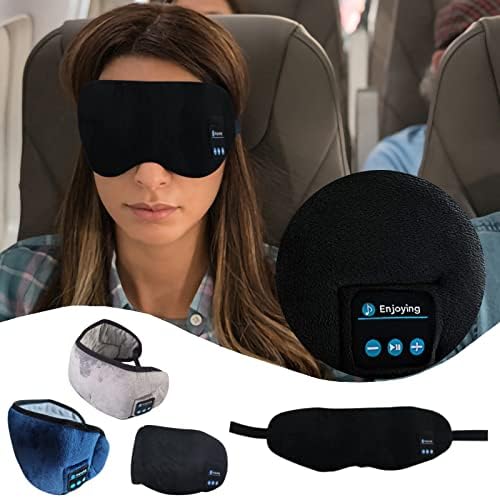 Bluetooth Uyku Göz Maskesi Kulaklıklar-Telefonda Konuşmak Müzik Çalmak Elektronik ortamda Göz Maskesi Yıkanabilir Yeniden Kullanılabilir
