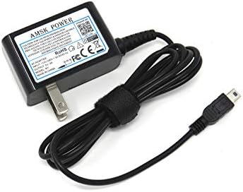 AMSK GÜÇ Ac Adaptörü için AXESS SPBT1031-GY taşınabilir Bluetooth Kapalı / Açık Hi-Fi Silindir Loud Hoparlör ile SD Kart ve USB