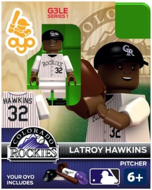 MLB Colorado Rockies LaTroy Hawkins Nesil 3 Oyuncak Figürü