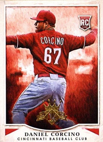 2015 Panini Diamond Kings Çaylak 187 Daniel Corcino Kırmızılar MLB Beyzbol Kartı (RC - Çaylak Kartı) NM-MT