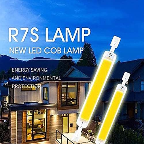 JOPCDN R7S LED 78mm 118mm Kısılabilir lamba ampulü, Çift Uçlu COB R7S LED Çubuk 360 ° Işın Açısı 200W Halojen Lambalar için LED