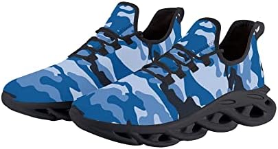 camo Kamuflaj erkek Flex Kontrol Sneakers Hafif Nefes Spor Ayakkabı Örgü Bıçak koşu yürüyüş ayakkabısı Trail Koşucular Moda Sneakers