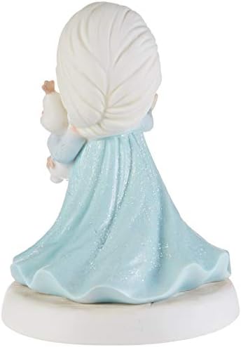 Değerli Anlar 193053 Disney Vitrini Donmuş Kar Var Senin Gibi Biri Bisque Porselen Heykelcik, Boyut, Çok Renkli
