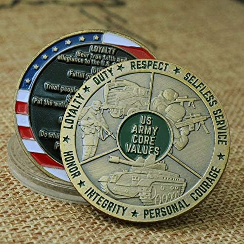 Amerika Birleşik Devletleri Ordusu Temel Değerler Mücadelesi Coin, İnanılmaz ABD Ordusu Askeri Hatıra Parası