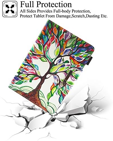 Evrensel 10.0 tablet kılıfı, Artyond PU Deri Folio Standı Kart Yuvası ipad kılıfı 9.7 2018 2017 / iPad Hava 1 2 / Galaxy Tab