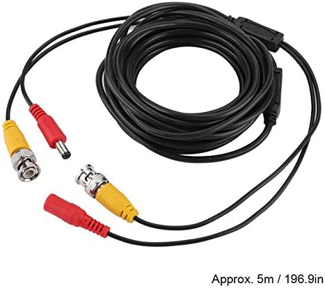 Kadimendium Koaksiyel Kablo, hafif USB DAC Ses Dönüştürücü CCTV Uzatma Kablosu için Pratik TV TV Kutusu,LCD Monitör, CCTV Sistemi