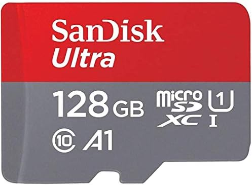 Ultra 128GB microSDXC, SanFlash ve SanDisk tarafından Doğrulanan Zen Mobile ultrafone 502 Plus için Çalışır (A1/C10/U1/8k / 120MBs)