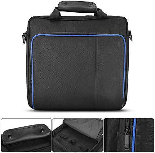 Çanta, Çanta için Ps4, Taşınabilir Çanta Seyahat saklama çantası Tam Koruyucu omuzdan askili çanta Su Geçirmez için Ps4 Siyah