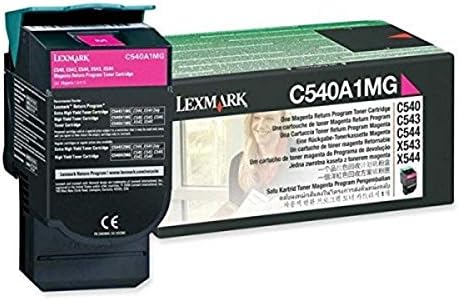 Lexmark C540A1MG C540 C543 C544 C546 C548 Toner Kartuşu (Macenta) Perakende Ambalajında