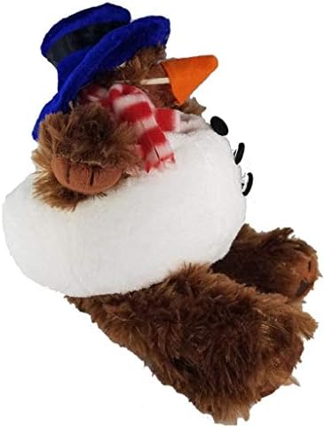 BYO – BFF Doldurulmuş Hayvanlar peluş oyuncak Kıyafet-Kardan Adam Takım Elbise w/Şapka Burun Eşarp 8”