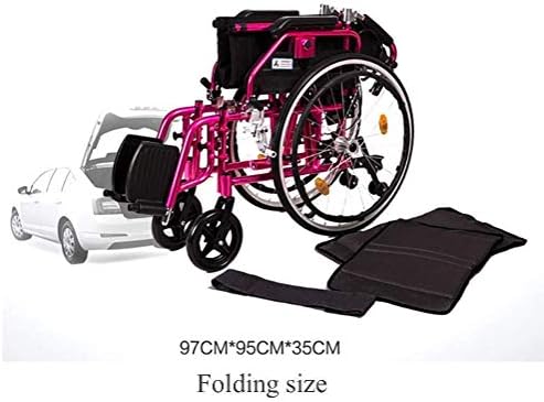 SUZYN Tekerlekli Sandalye Hafif Katlanır Tekerlekli Sandalye Sürüş Tıbbi, Tekerlekli Sandalye Hafif Katlanır Yaşlı Tekerlekli