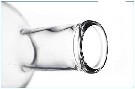 BQFLZY Cam Konik Flask Lab Cam Flask Tek Ağız Flask Kimyasal Deney Ekipmanları Okul Öğretim Araçları Yüksek Sıcaklık Dayanımı