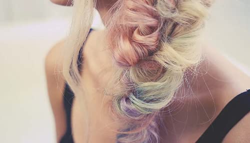 Çılgın Renk Anında Geçici Saç Rengi Pastel Pigment Spreyi - %100 Vegan ve Zulümsüz Kullanıma Hazır - Sarışın veya Önceden Aydınlatılmış