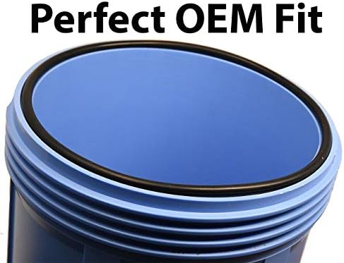 Kinetik Mallar 151122 Oring Büyük Mavi ile Uyumlu, Pentek Pentair O-Ring OEM Boyutu 6 Adet w/Dow Molykote 111 O-Ring Yağlayıcı