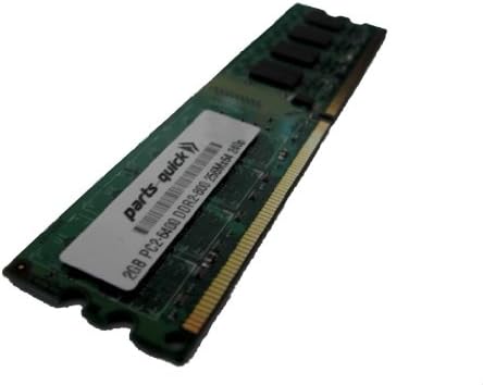 2 GB Bellek için ASUS P5 Anakart P5N32-SLI Prim / WiFi-AP DDR2 PC2-6400 800 MHz DIMM Olmayan ECC RAM Yükseltme (parçaları-hızlı